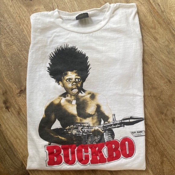 T-shirt Vintage Buck - O - Nine Twenty Eight Teeth Punk Ska - Taille XL